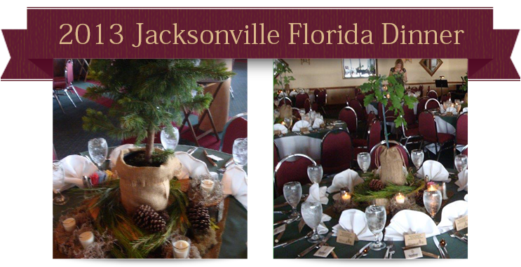 2013 Jacksonville Florida Dinner