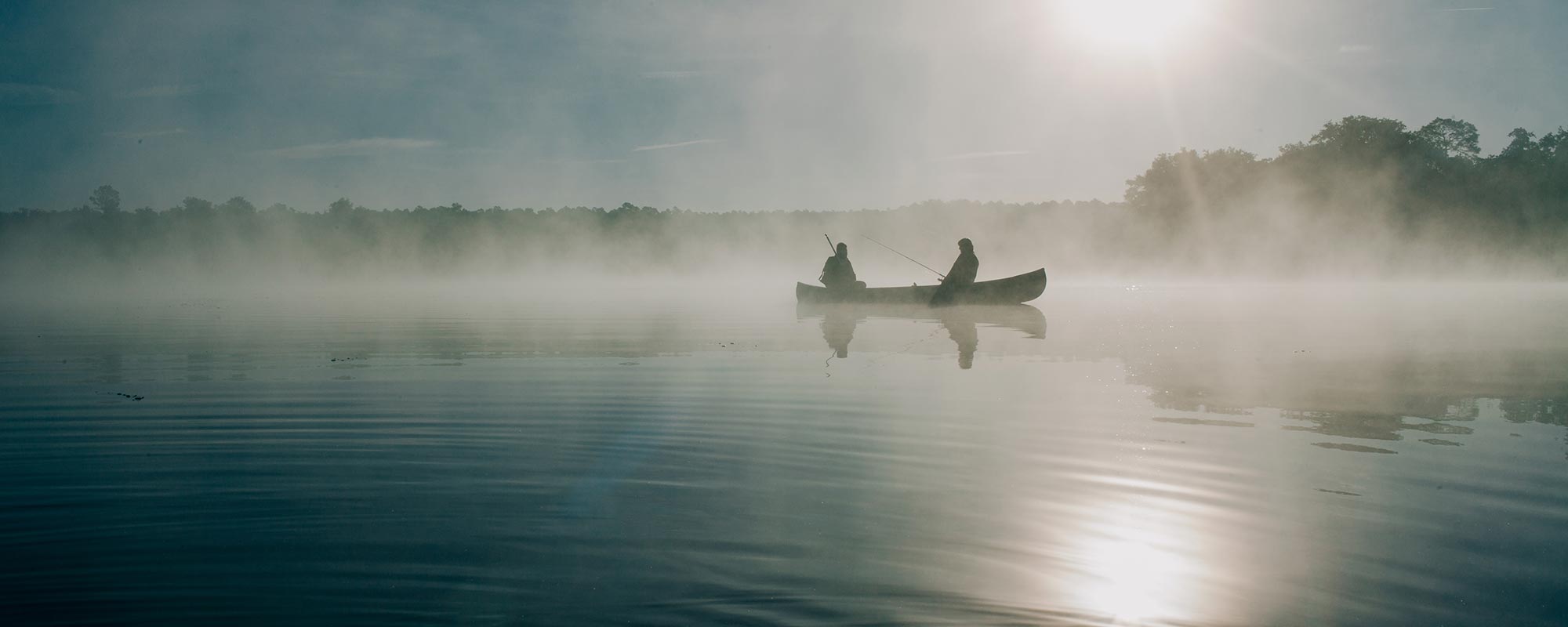 out on th water